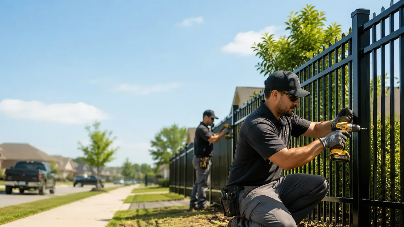 Metal Fence Installation in Hawkeye, IA